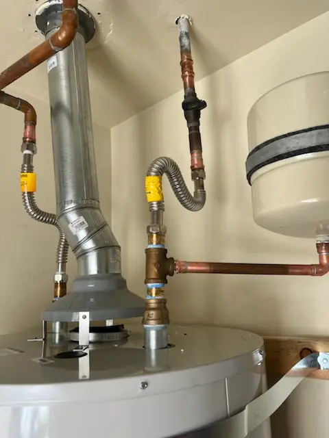 Water heater installation and plumbing repair in East Midvale